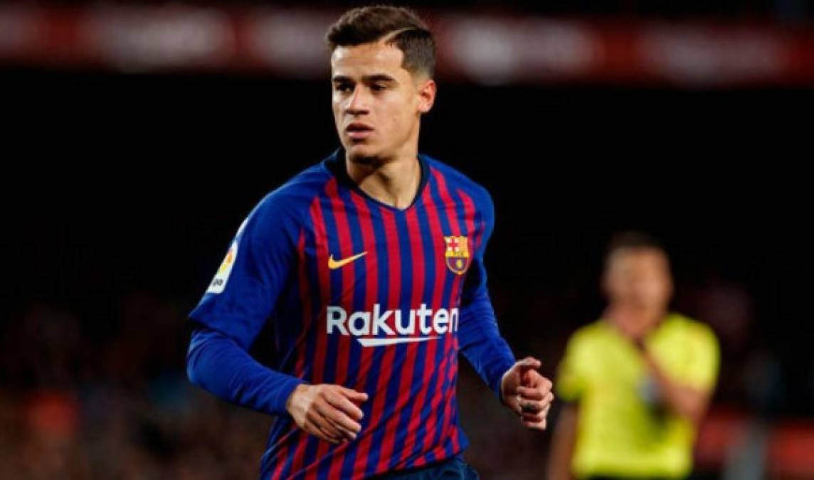 Philippe Coutinho: El brasileño fue el primer nombre que los barcelonistas pusieron sobre la mesa, se lo ofrecieron al PSG pero al final se marchó al Bayern Múnich.