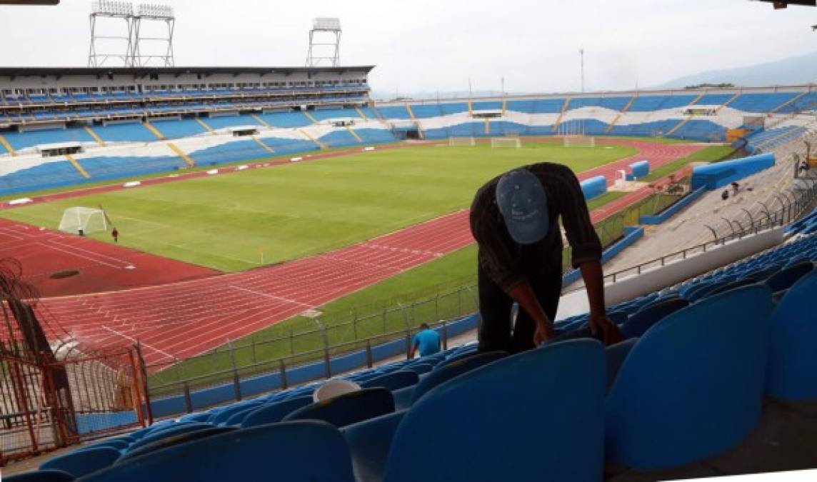 El corre corre dentro y fuera del estadio Olímpico ha sido normal en estos días. No es para menos, este viernes se estrena en la hexagonal de Concacaf clasificatoria al Mundial de Rusia 2018 con el duelo entre Honduras y Panamá.