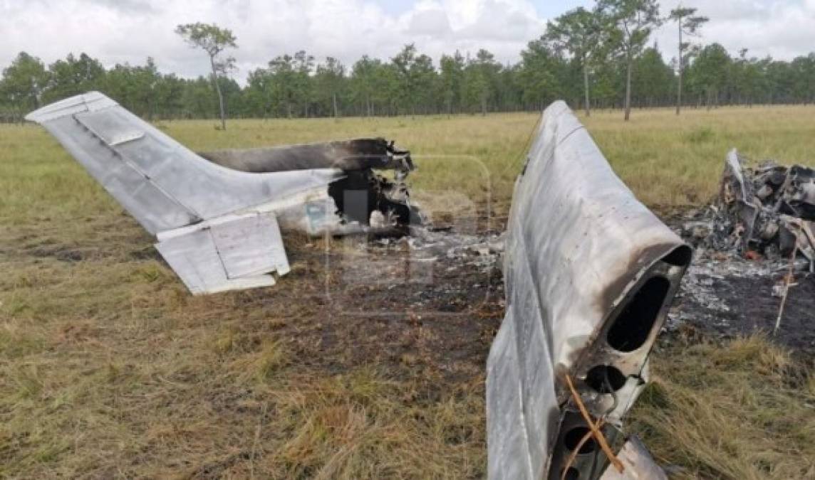 El sitio donde aterrizó la aeronave sería utilizada como pista de aterrizaje clandestina, también conocidas como 'narcopistas'.