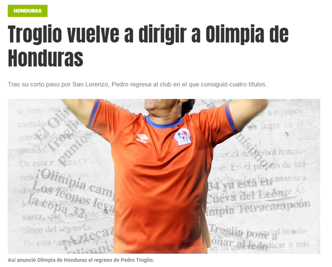 El Diario Olé de Argentina.