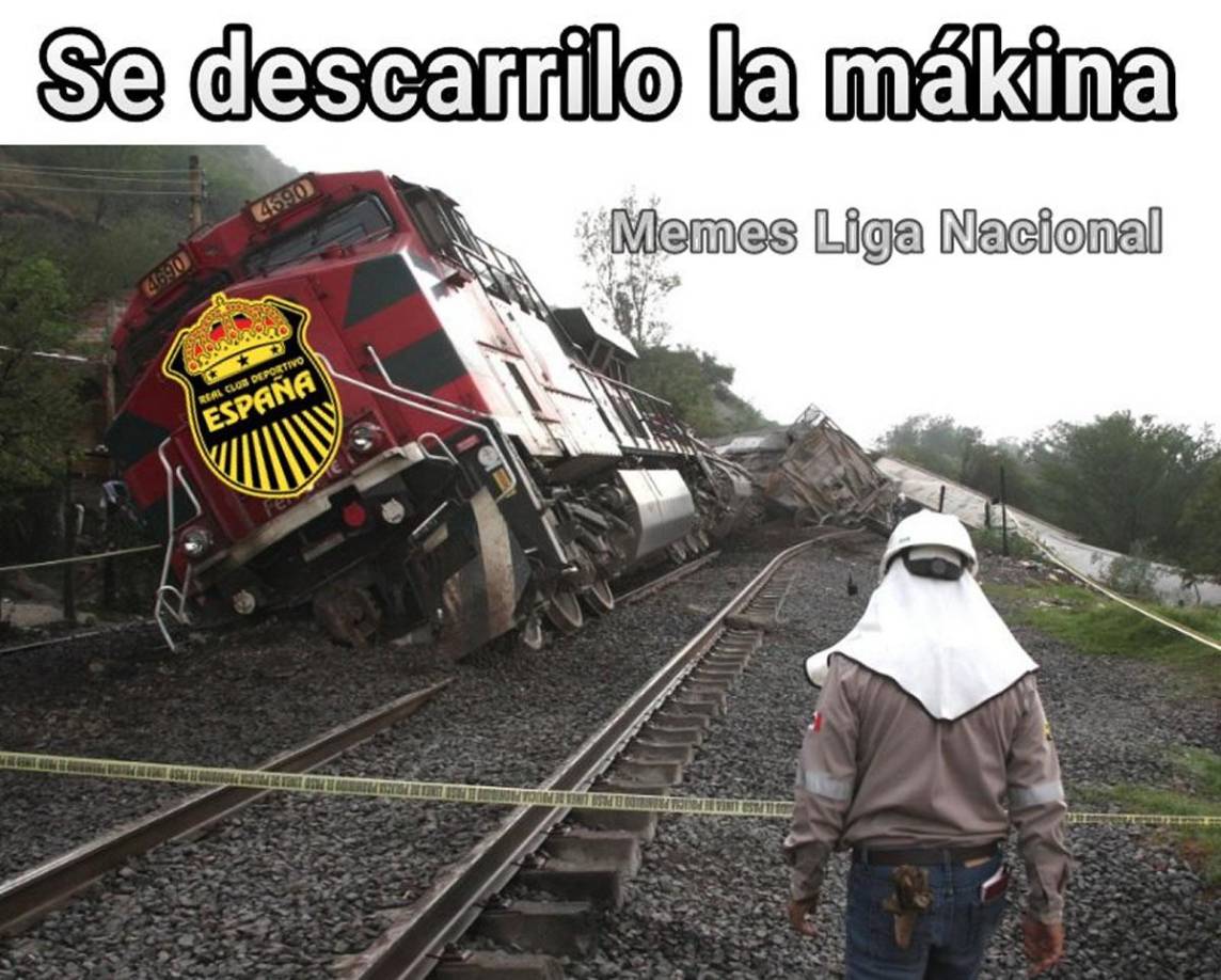 Memes: Real España es víctima de burlas por derrota contra Motagua en la semifinal de ida