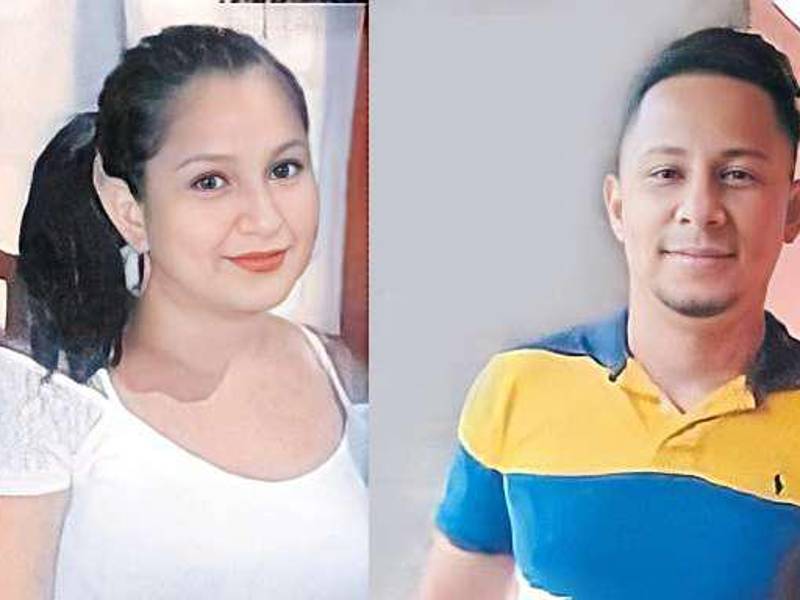 La joven fue ultimada por su esposo Pedro David Claros.