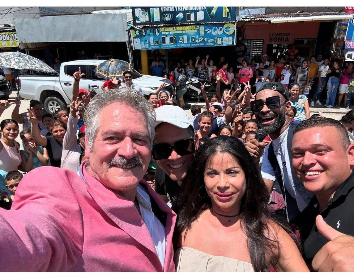 El actor mexicano Leonardo Daniel visita Tocoa, Colon.