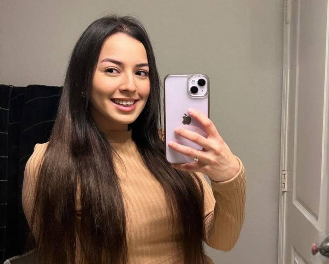 La sampedrana estaba muy emocionada ya que cumplirá uno de sus mayores sueños.