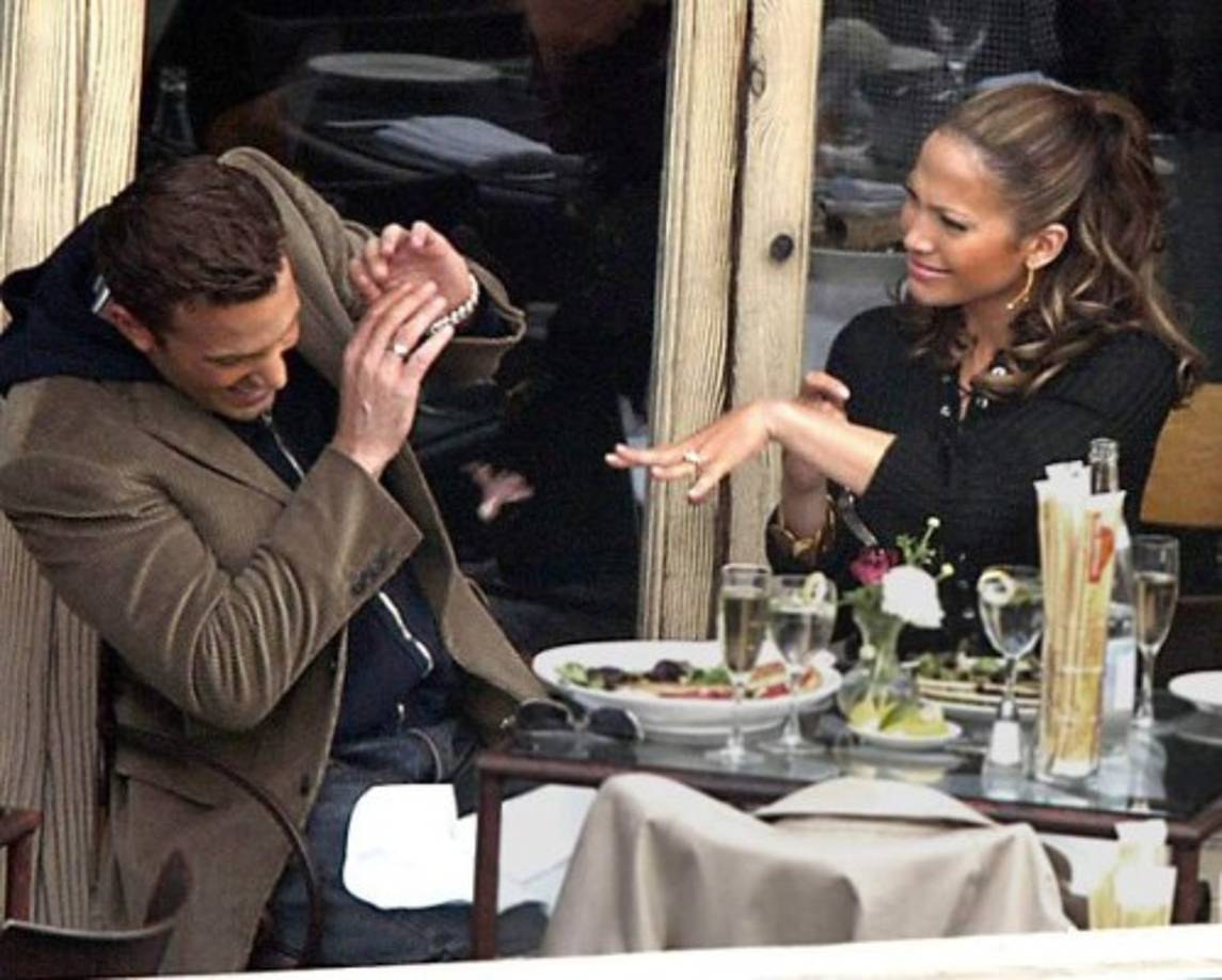 Ambos vivieron un romance muy apasionado y juntos protagonizaron el videoclip 'Jenny from the block'.