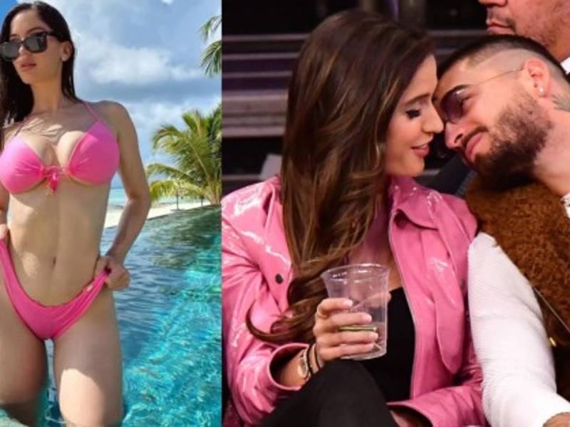 La modelo Natalia Barulich, exnovia del cantante Maluma, encendió las redes sociales al compartir varias fotografías como Dios la trajo al mundo.