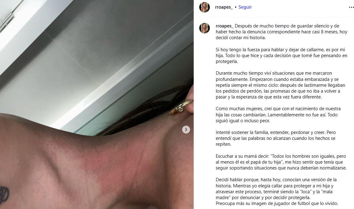 Joven denunció a futbolista argentino y filtra graves chats: “Me arruinaste la vida”