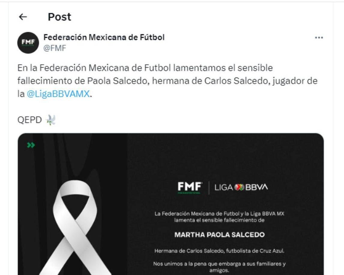 Consternación por Paola: Esto ocurrió con la hermana de Carlos Salcedo