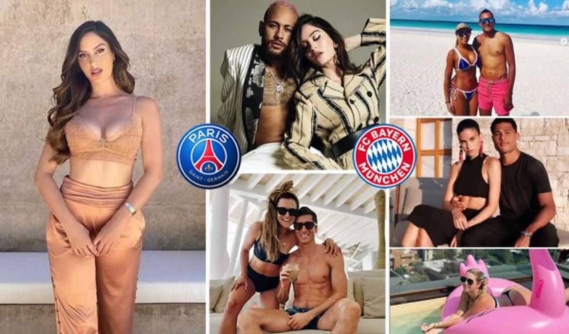 La final de la Champions League 2019-2020 también se juega afuera de la cancha. Ellas son las novias y esposas de los futbolistas que disputarán la Orejona en Lisboa.