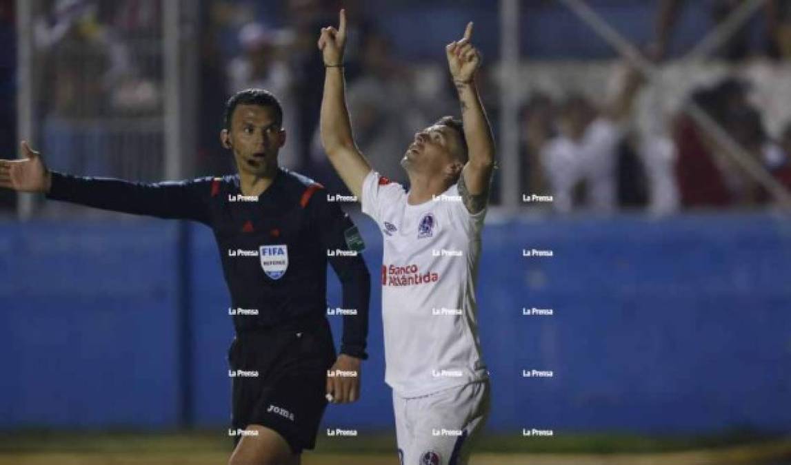 El argentino Matías Garrido se estrenó con gol con la camiseta del Olimpia.