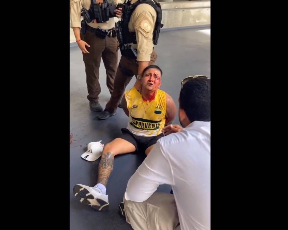 Hubo detenidos por la seguridad policial.