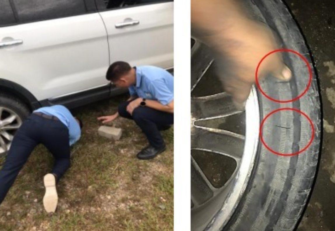 Árbitros hondureños sufrieron vandalismo en Tocoa