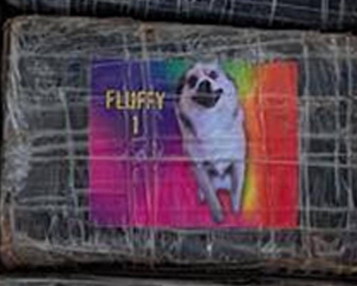 Con “Fluffy”, “M5” y “Ferretti” estaban etiquetados los 1,947 kilos de presunta cocaína incautados tras la interceptación de una lancha, entre las costas de Claura y Paplaya en Gracias a Dios.