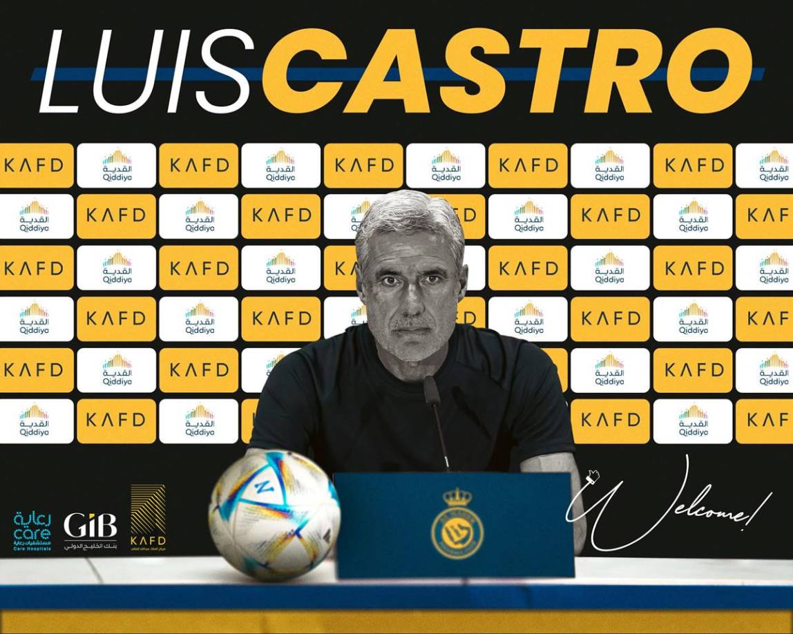 El portugués Luis Castro fue anunciado este jueves como nuevo entrenador del Al Nassr de Arabia Saudita, donde milita su compatriota Cristiano Ronaldo. Castro abandonó el pasado 30 de junio su cargo como técnico del Botafogo, actual líder del Campeonato Brasileño, para embarcarse en una nueva aventura. Firma hasta 2025.