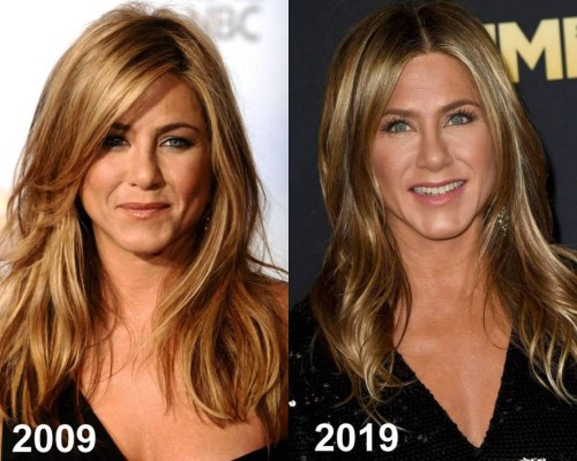 Aniston también puede jactarse de lucir increíble a sus cinco décadas de vida.