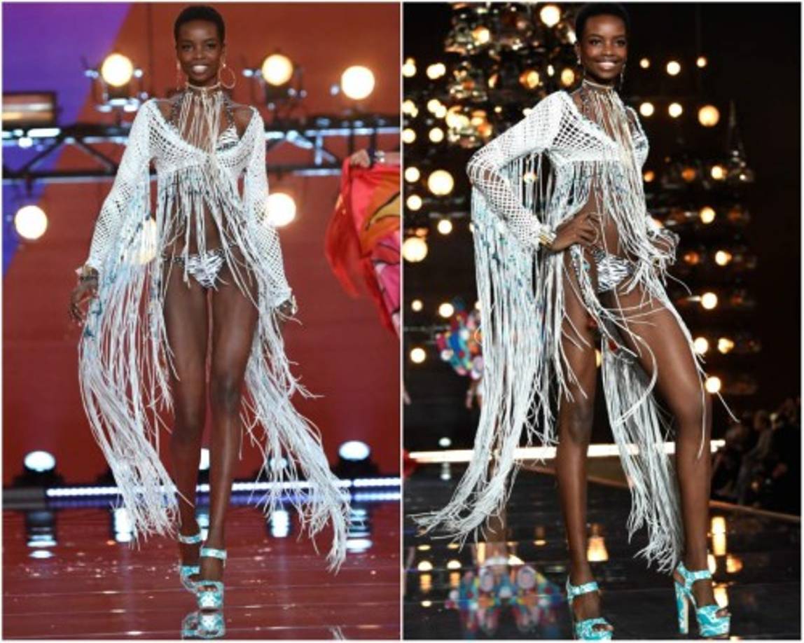 Una despampanante María Borges se adueñó de la pasarela.