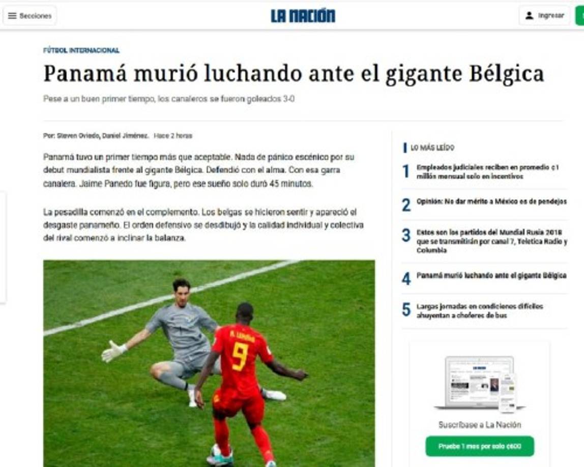 La Nación de Costa Rica