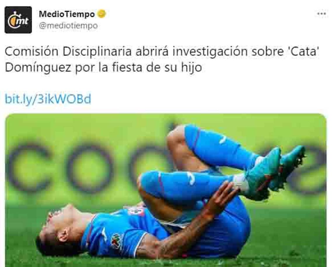 “Cata” Domínguez inclusive podría ser sancionado por la Comisión Disciplinaria. 