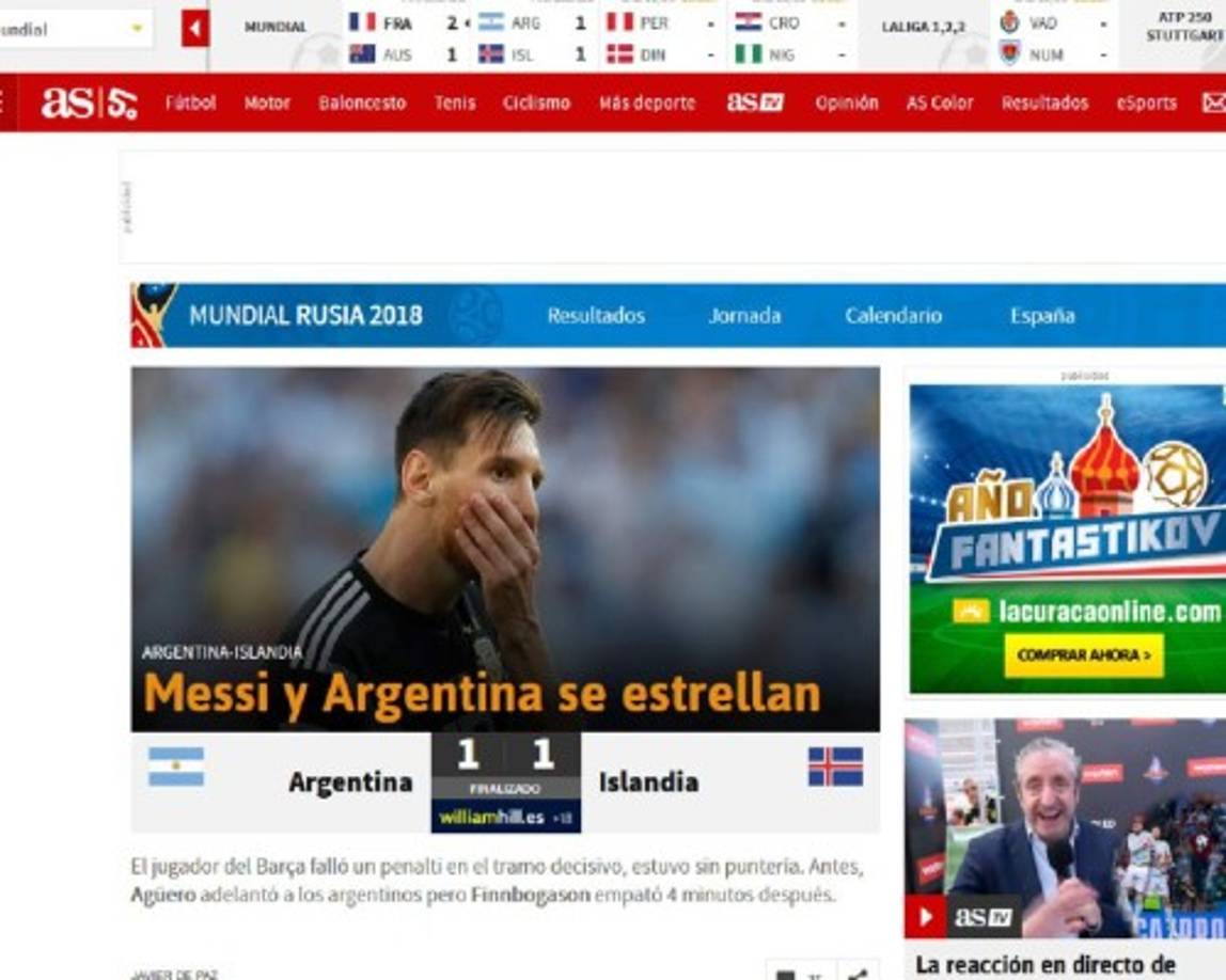 Diario AS de España.