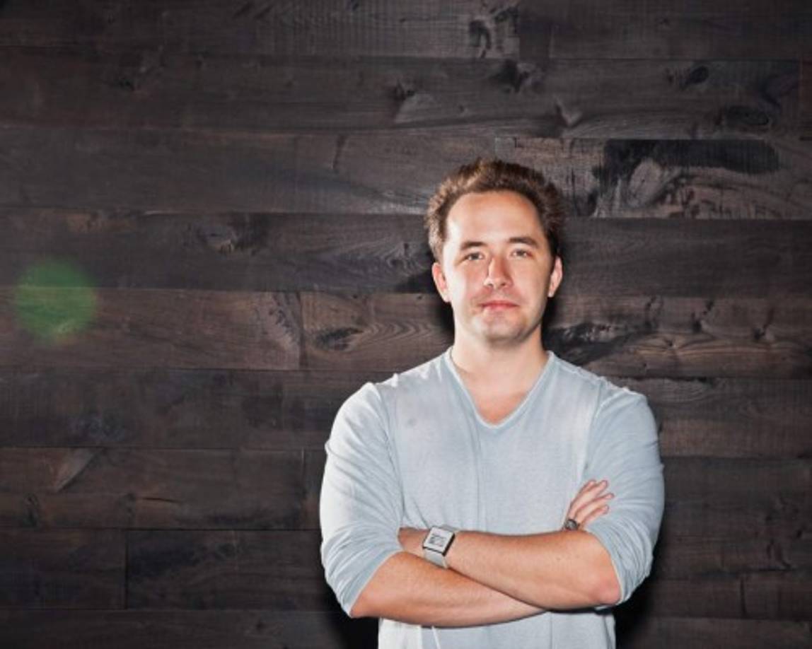 Drew Houston de 31 años de edad es el fundador de Dropbox. Tiene una fortuna de 1,200 mdd.
