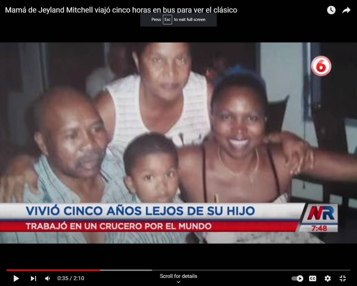 La familia del novel jugador ha realizado sacrificios para el sueño de Mitchell.