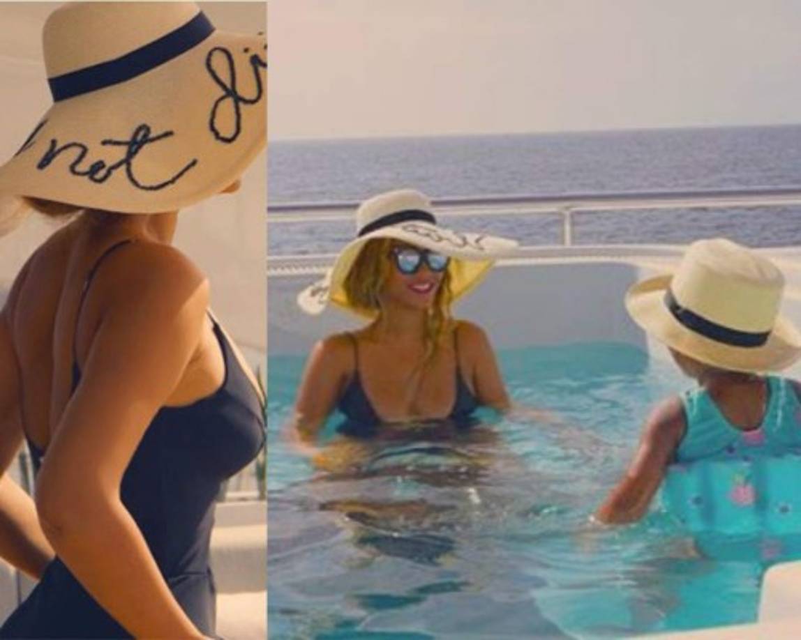 Beyoncé ha compartido imágenes bien personales de sus vacaciones en Europa.