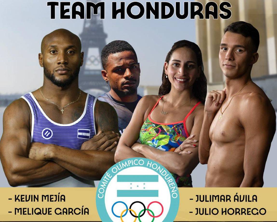 Honduras cuenta con cuatro deportistas para los Juegos Olímpicos de París 2024.