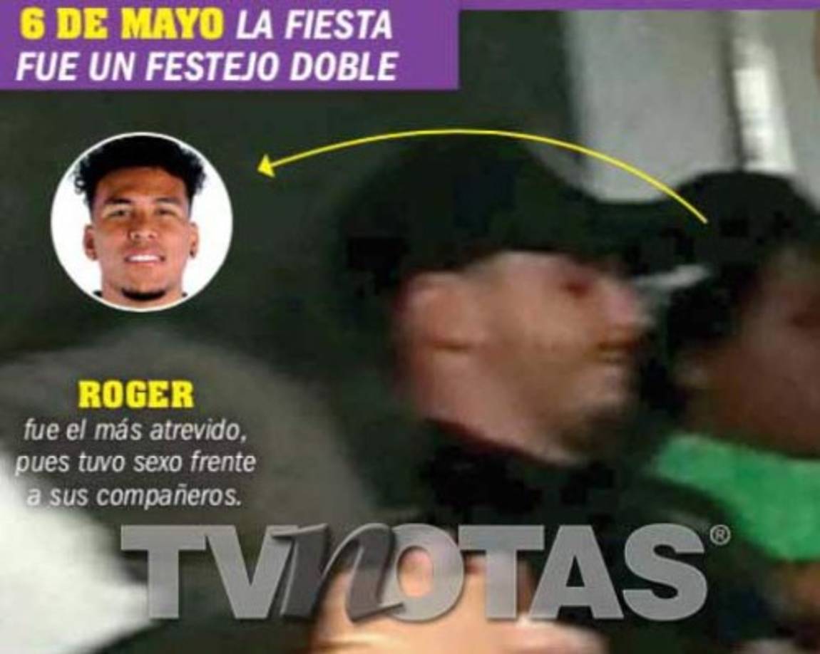 La revista TV Notas fue la encargada de revelar la noticia. En su portal web señalan que el colombiano Roger Martínez tuvo relaciones sexuales frente a la presencia de sus compañeros del América. Foto TV Notas.