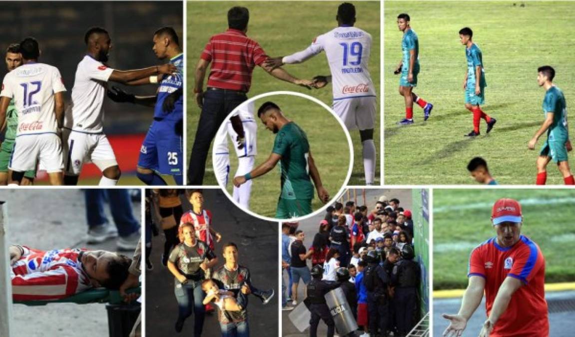 Las imágenes que dejó la goleada que le endosó el Olimpia (5-0) al Marathón en el cierre de la primera vuelta (novena jornada) del Torneo Clausura 2020 de la Liga SalvaVida de Honduras. Fotos Ronald Aceituno, Johny Magallanes y David Romero