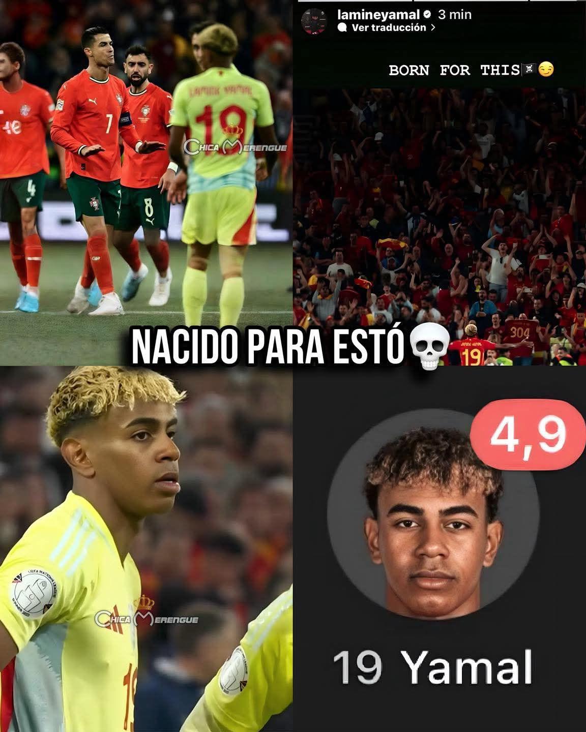 Memes humillan a Lamine Yamal tras perder la final de la Nations League
