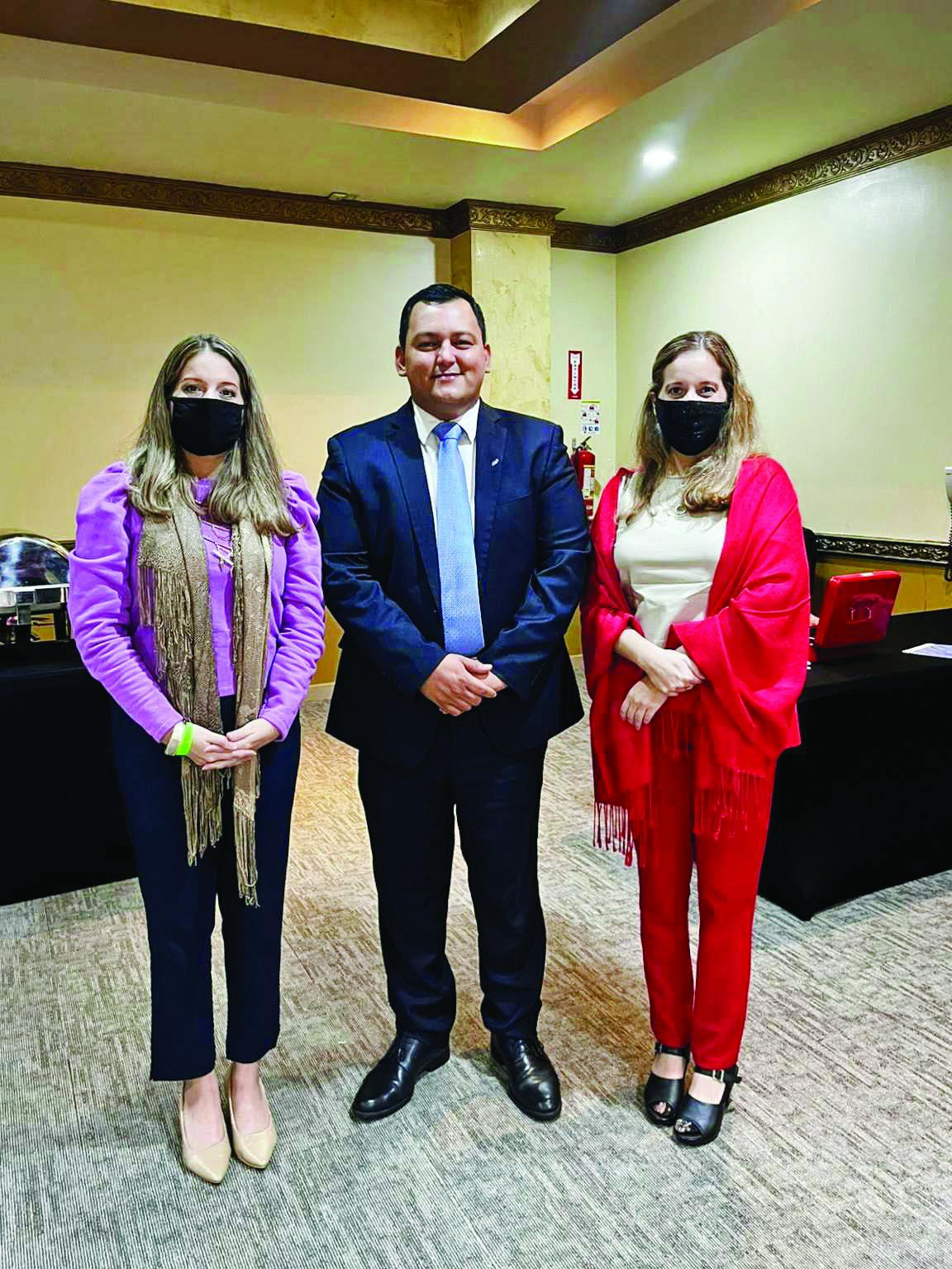 Toma de posesión en la Cámara Junior Internacional