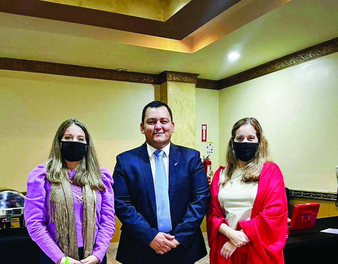 Toma de posesión en la Cámara Junior Internacional