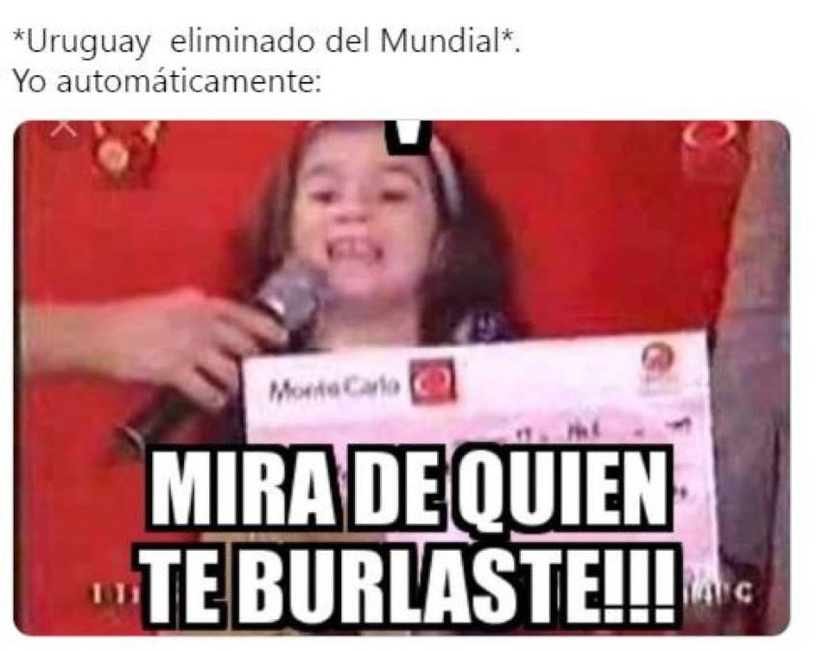 Los destrozaron: La ola de memes contra Uruguay tras ser eliminados
