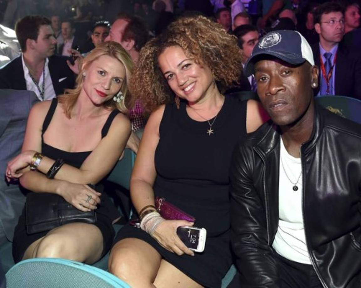 Claire Danes, Bridgid Coulter y Don Cheadle.