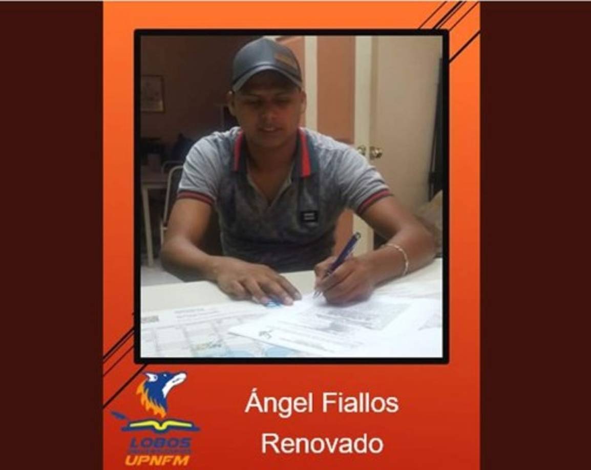 El lateral izquierdo José Ángel Fiallos es otro de los futbolista que ha renovado la UPN por un año.<br/>