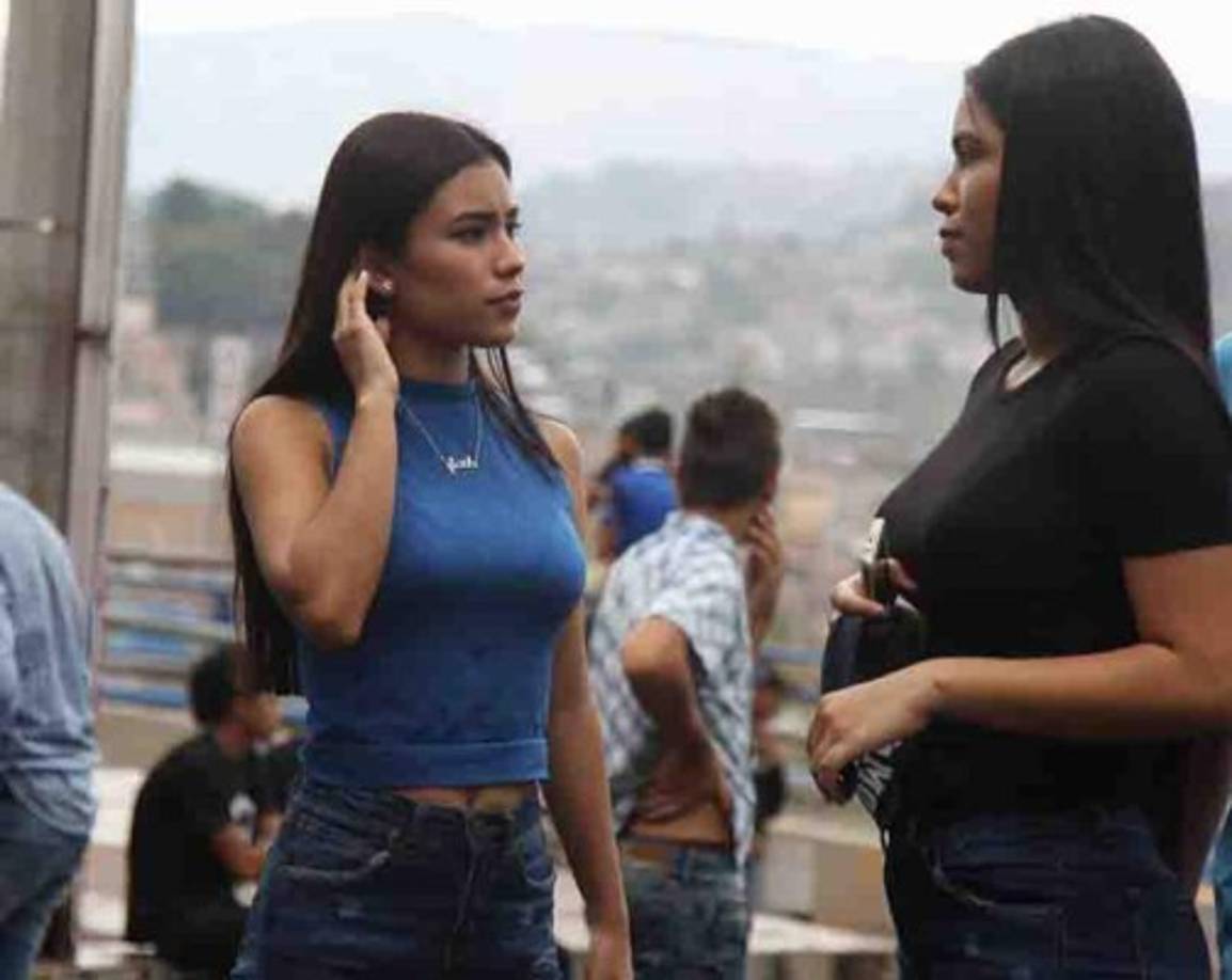 Las chicas no podían faltar y ellas robaron suspiros.