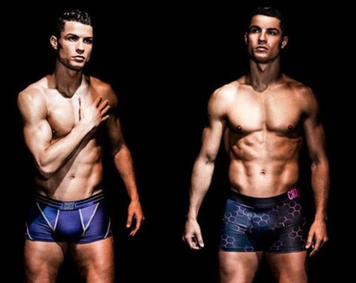 Ahora CR7 luce su cuerpo escultural con los nuevos modelos de CR7 Underwear.