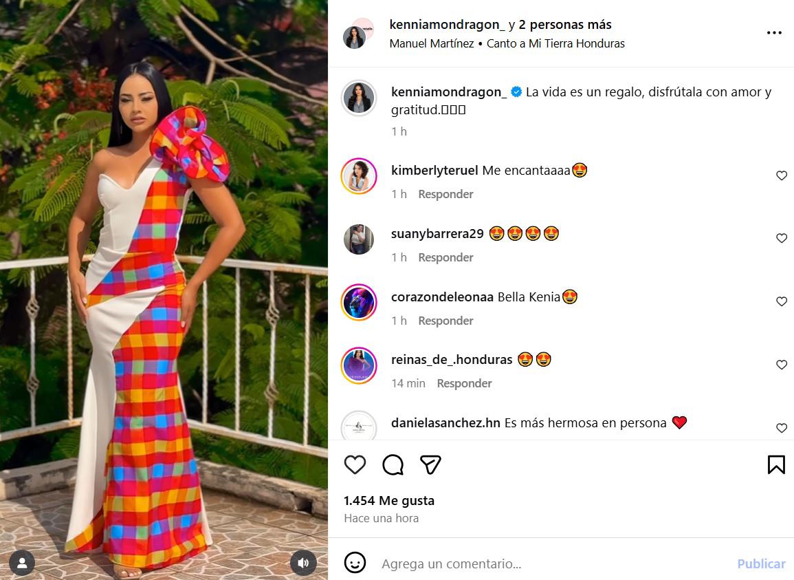Kennia Mondragon impacta con su exótica belleza en las fiestas patrias 2025