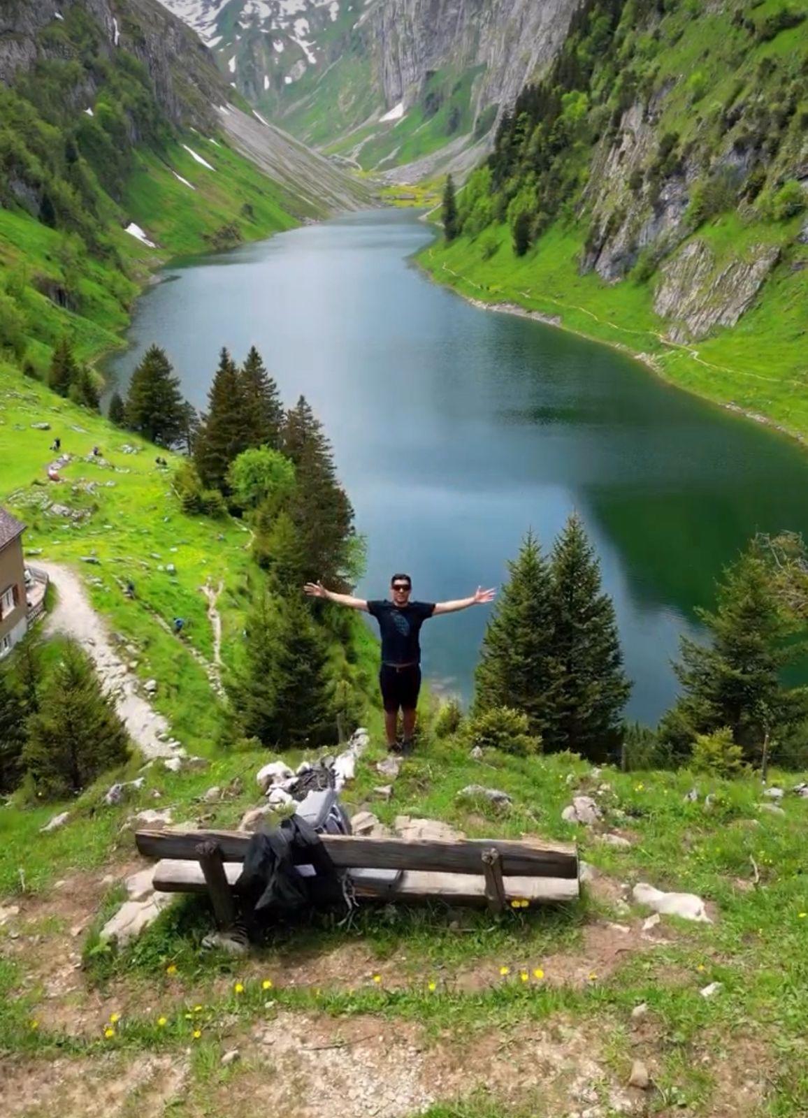 Hondureño triunfa con agencia de tours en Suiza y recorre ciudades de ensueño