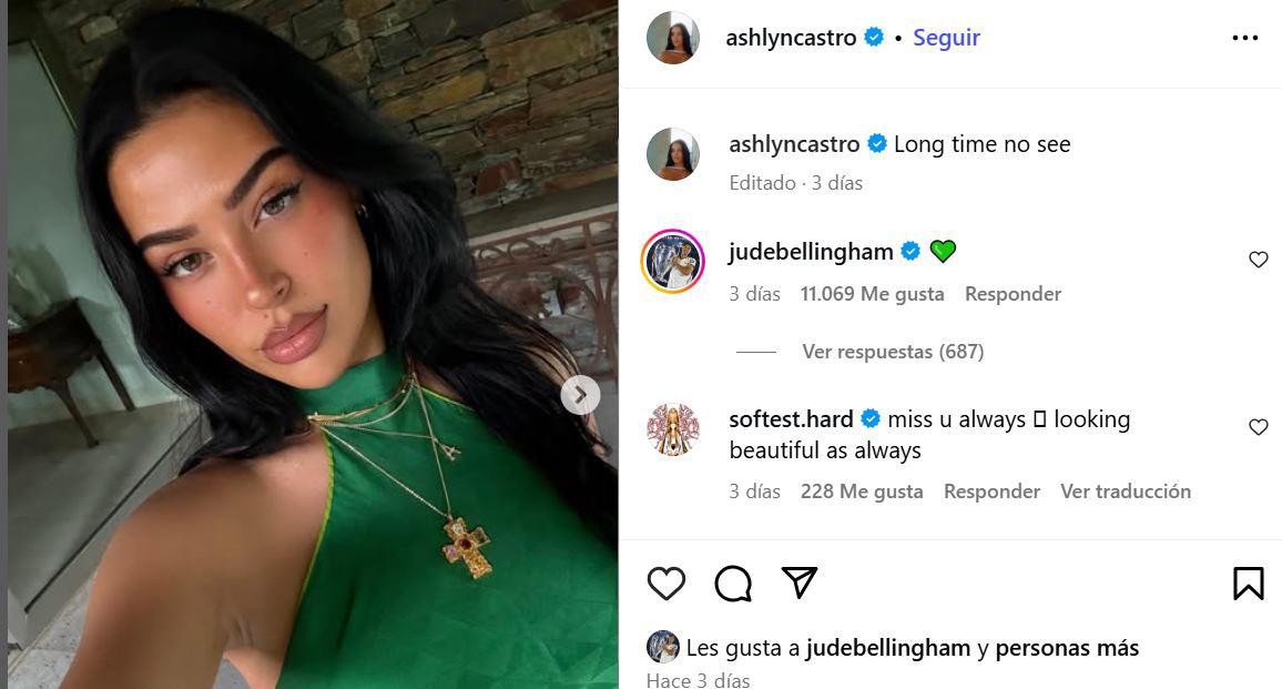 Novia de Bellingham se cansa y responde tras polémicas: He sido atacada