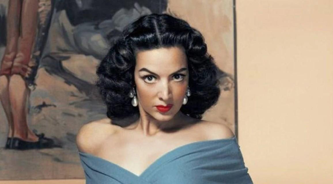 La actriz mexicana María Félix.