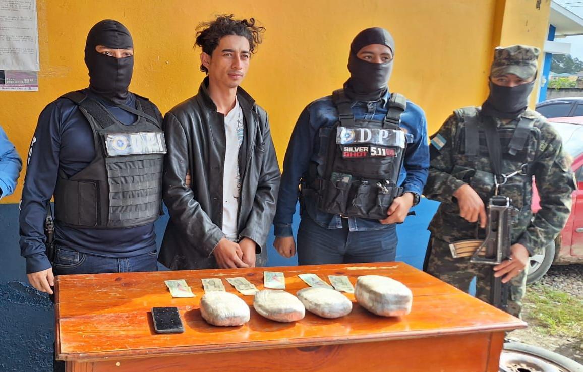 Capturan a presunto traficante de drogas en Copán