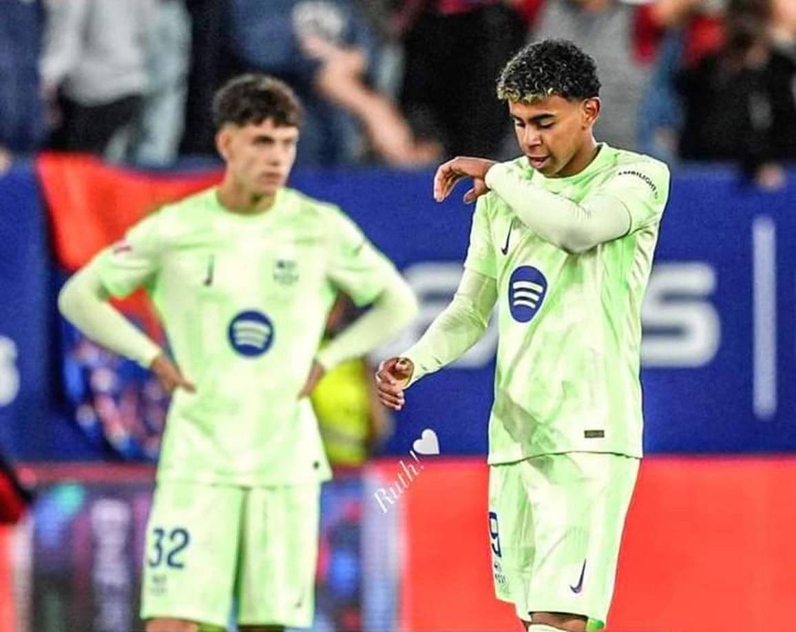 El sufrimiento del Barcelona, la carita de Hansi Flick, fiesta del Osasuna y polémica