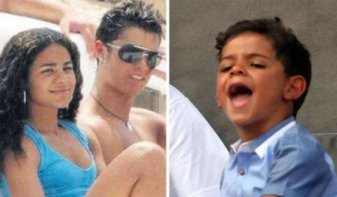 La joven que aparece con Cristiano Ronaldo en un día de playa es la que según medios ingleses sería la madre oficial del hijo mayor del astro luso.