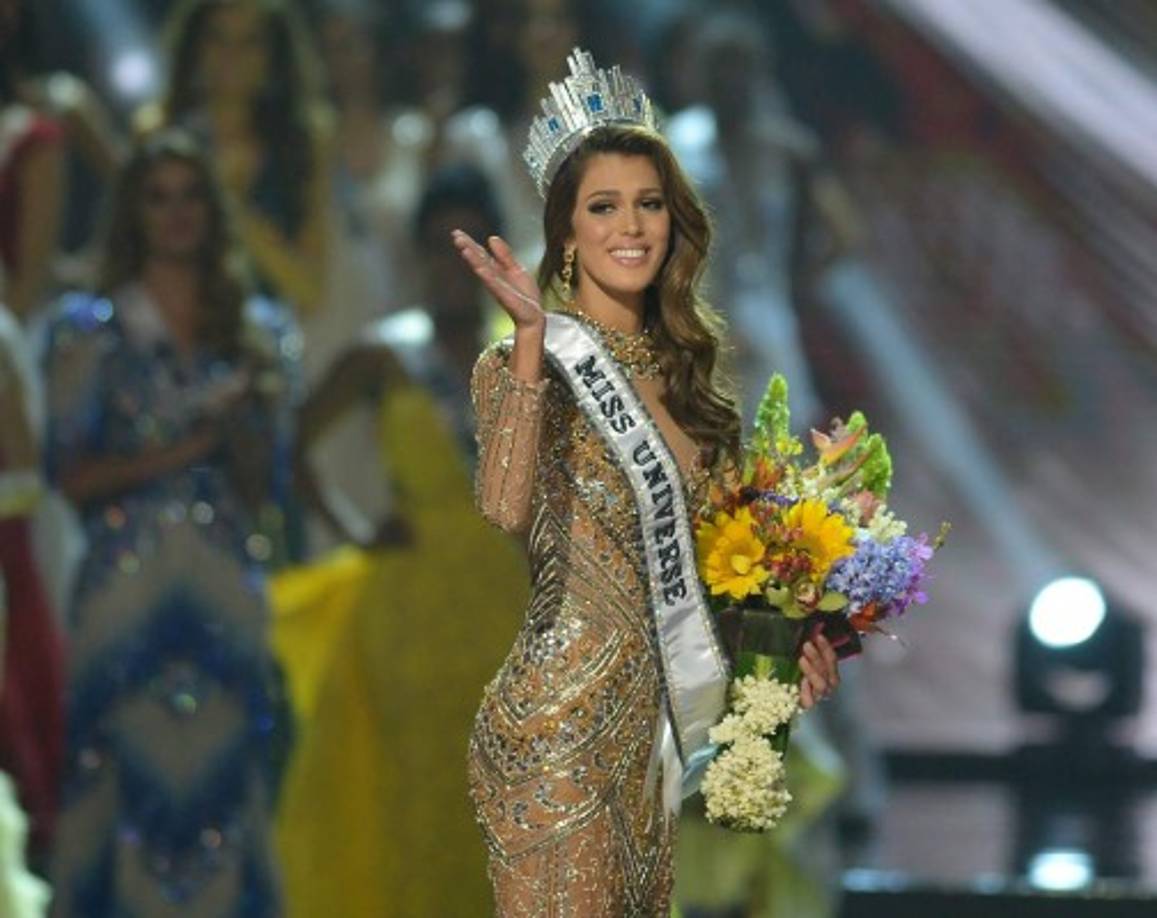 La nueva Miss Universo agradeció el apoyo de todos.