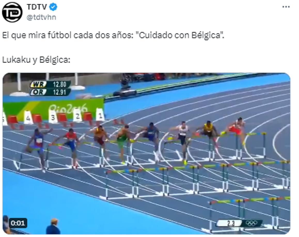 Lukaku, víctima de crueles memes tras fallos en su debut en Eurocopa