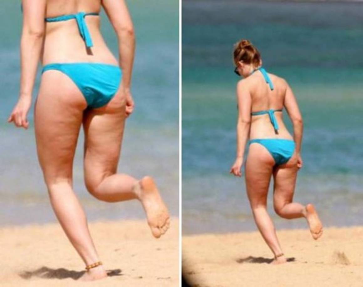 Porque ellas también tiene sus imperfecciones.<br/>1. Scarlett Johansson.<br/>