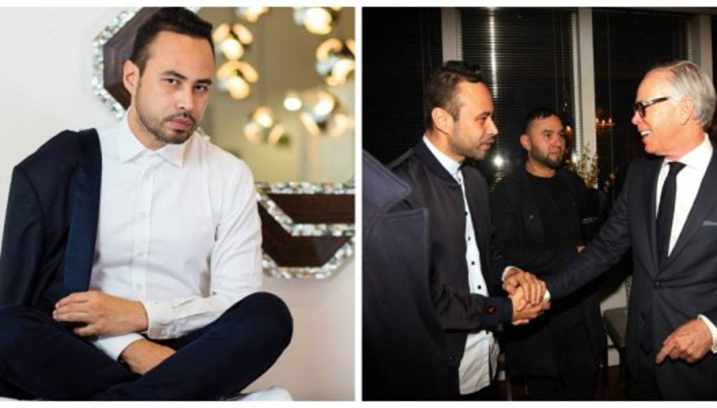 Carlos Campos y Tommy Hilfiger juntos