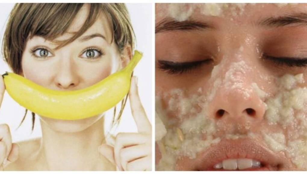 Mascarilla de banano para estar bella