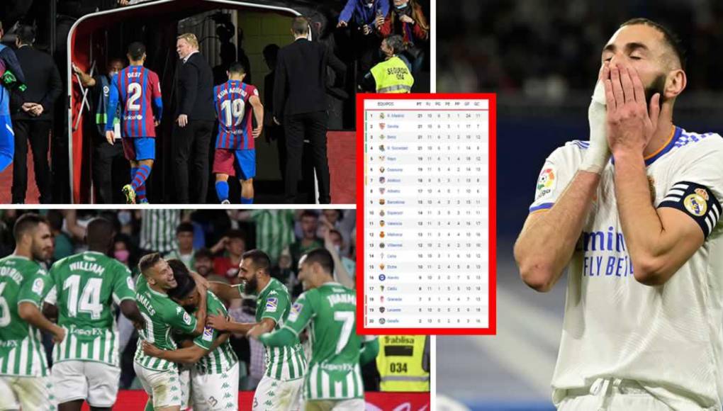 Así quedó la tabla de posiciones de Liga Española tras empate del Real Madrid y derrota del Barça